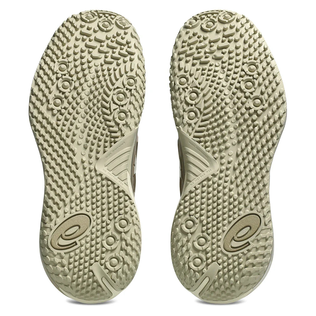 Women's GEL-Resolution X Omnicourt Tennis Shoes Wood Crepe and Birch