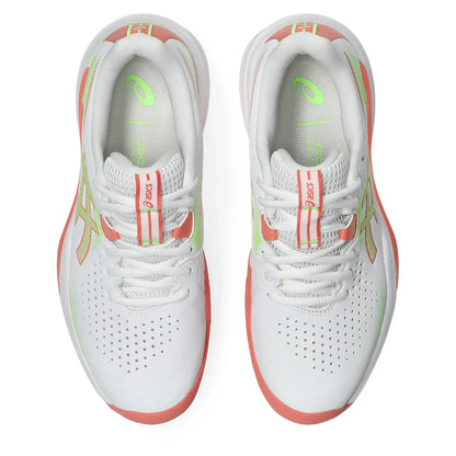 Women's GEL-Challenger 15 Padel Shoes White and Guava