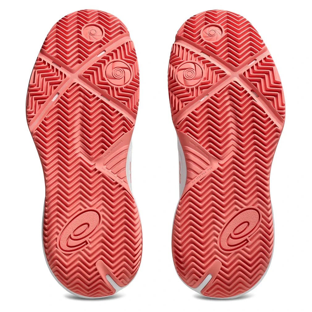 Women's GEL-Challenger 15 Padel Shoes White and Guava