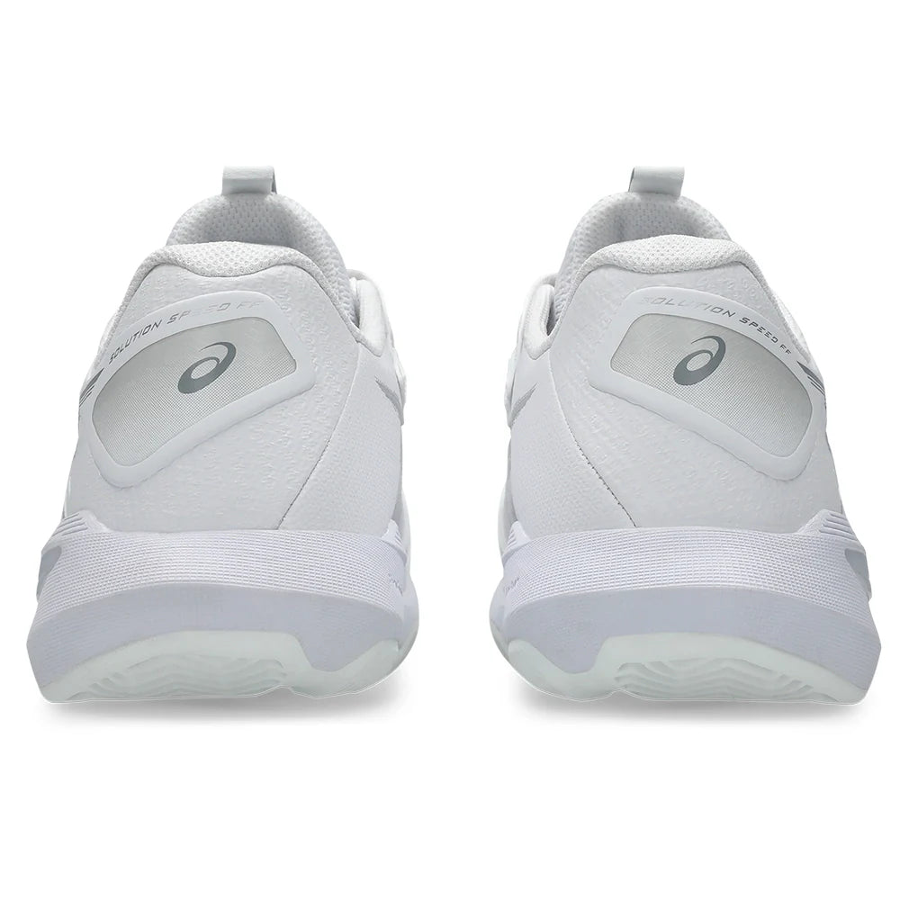 Women's Solution Speed FF 4 Clay Tennis Shoes White and Pure Silver