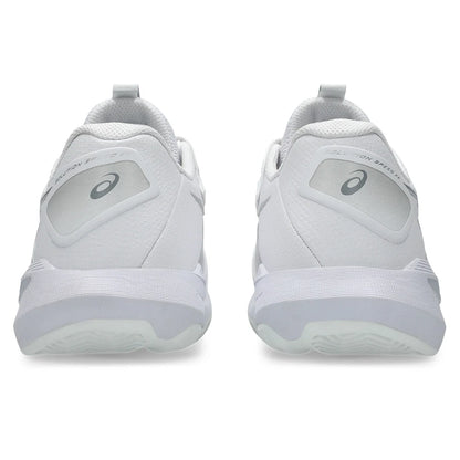 Women's Solution Speed FF 4 Clay Tennis Shoes White and Pure Silver