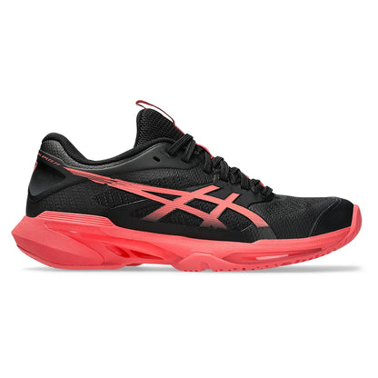 Women's Solution Speed FF 4 Tennis Shoes Black and Sienna