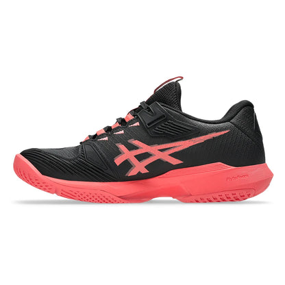 Women's Solution Speed FF 4 Tennis Shoes Black and Sienna