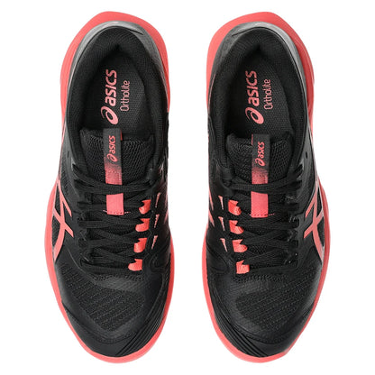 Women's Solution Speed FF 4 Tennis Shoes Black and Sienna