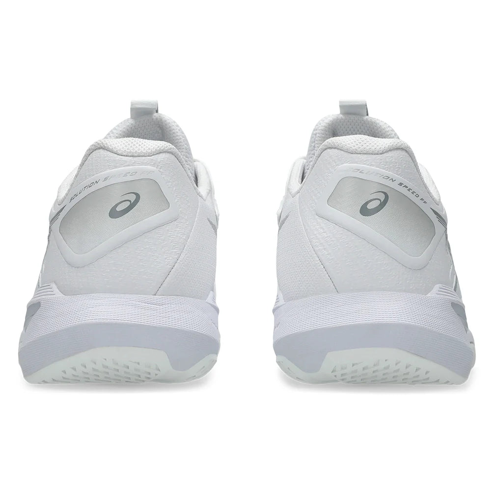 Women's Solution Speed FF 4 Tennis Shoes White and Pure Silver