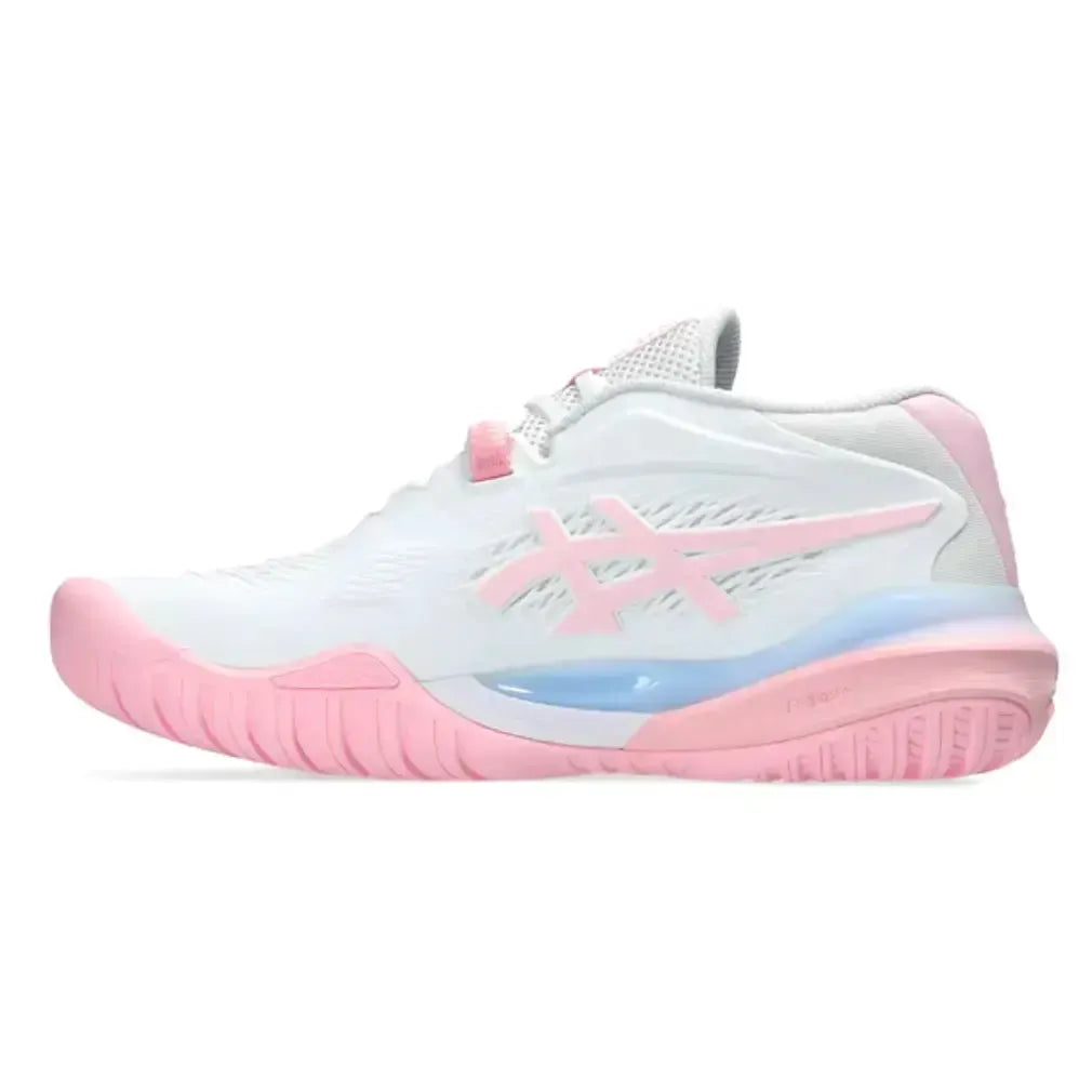 Women's GEL-Resolution X Tennis Shoes White and Pink Salt - Exclusive