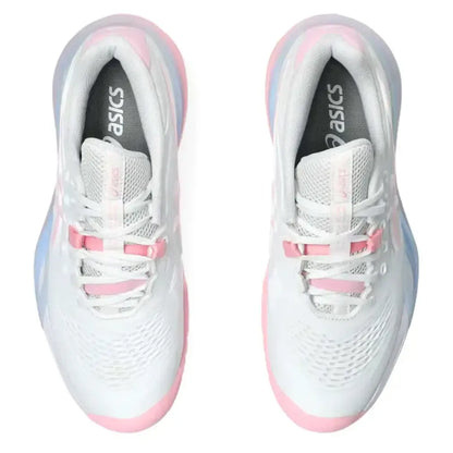 Women's GEL-Resolution X Tennis Shoes White and Pink Salt - Exclusive