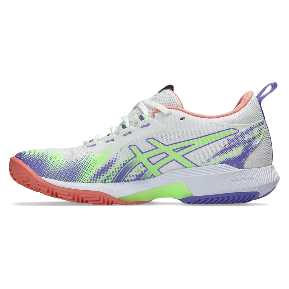 Women's SonicSmash FF Padel Shoes White and Guava