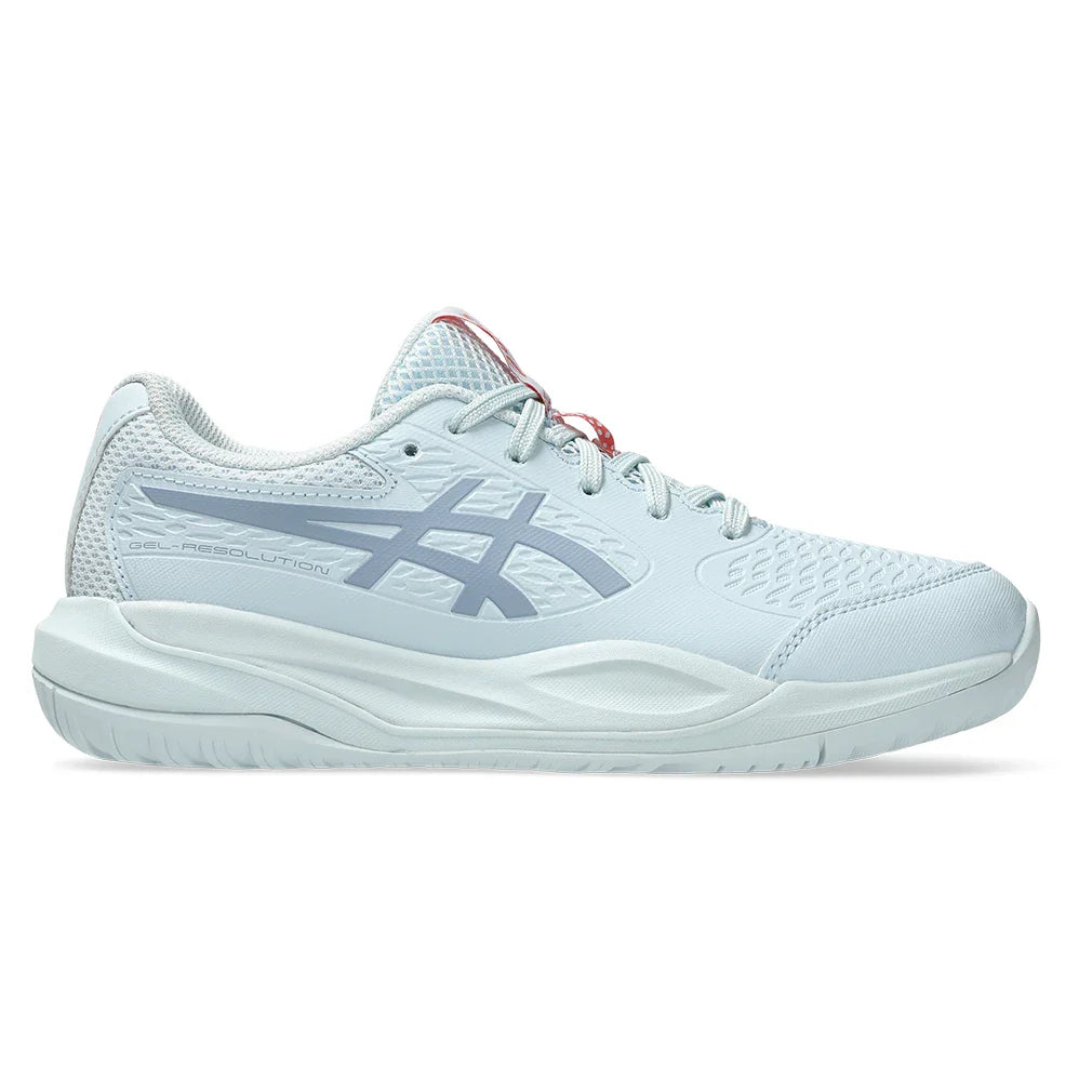 Juniors' GEL-Resolution X GS Tennis Shoes Sky and Grey Blue