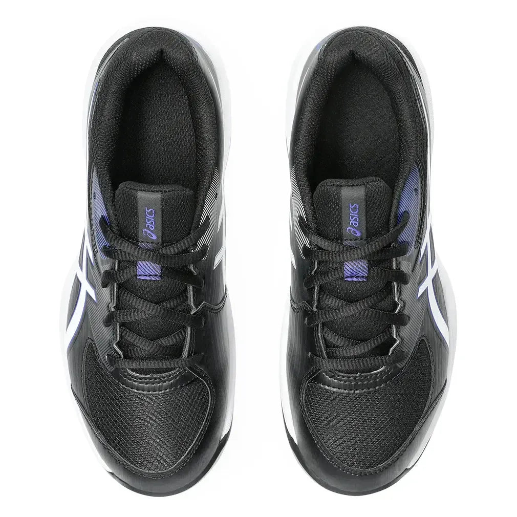 Juniors' GEL-Game GS Tennis Shoes Black and White