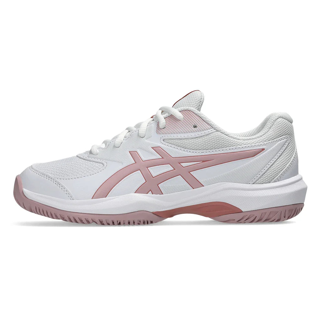 Juniors' GEL-Game GS Tennis Shoes White and Morganite