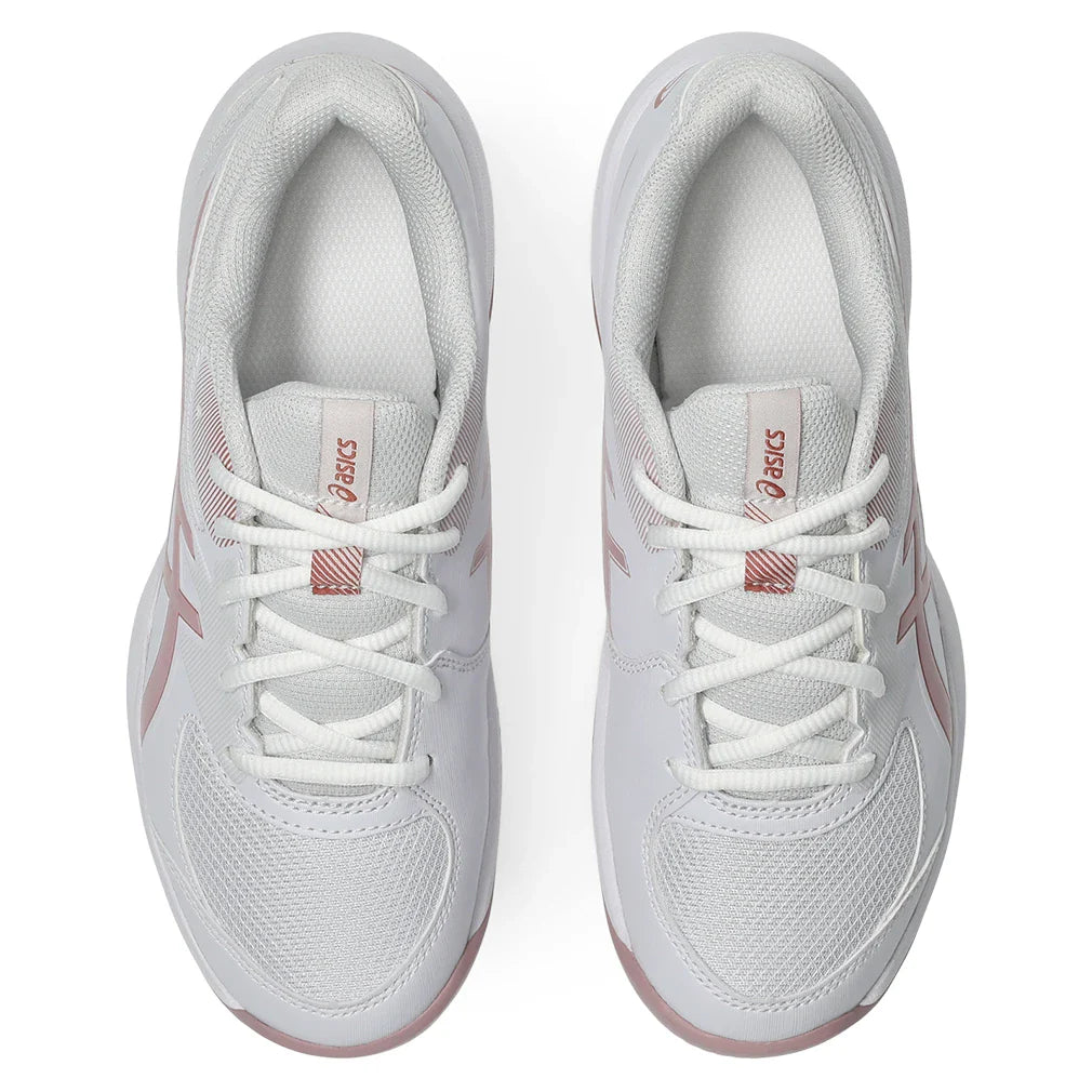 Juniors' GEL-Game GS Tennis Shoes White and Morganite