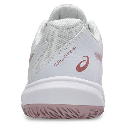 Juniors' GEL-Game GS Tennis Shoes White and Morganite