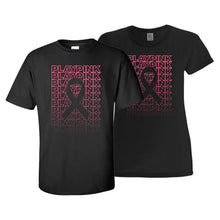 Women's Play Pink Tennis Tee Black (Size Small)