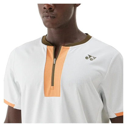 Men's Tournament Zip Tennis Crew