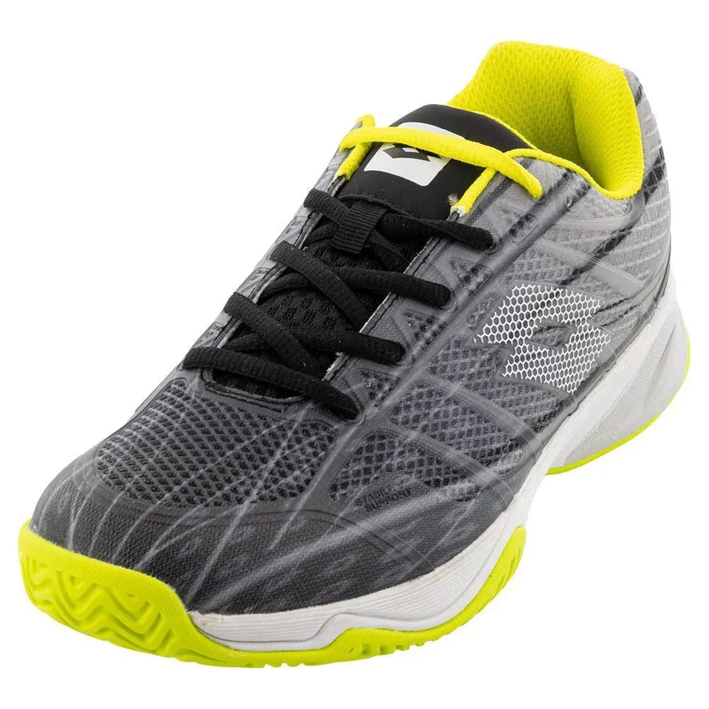 Juniors' Mirage 300 Speed Tennis Shoes All Black and All White
