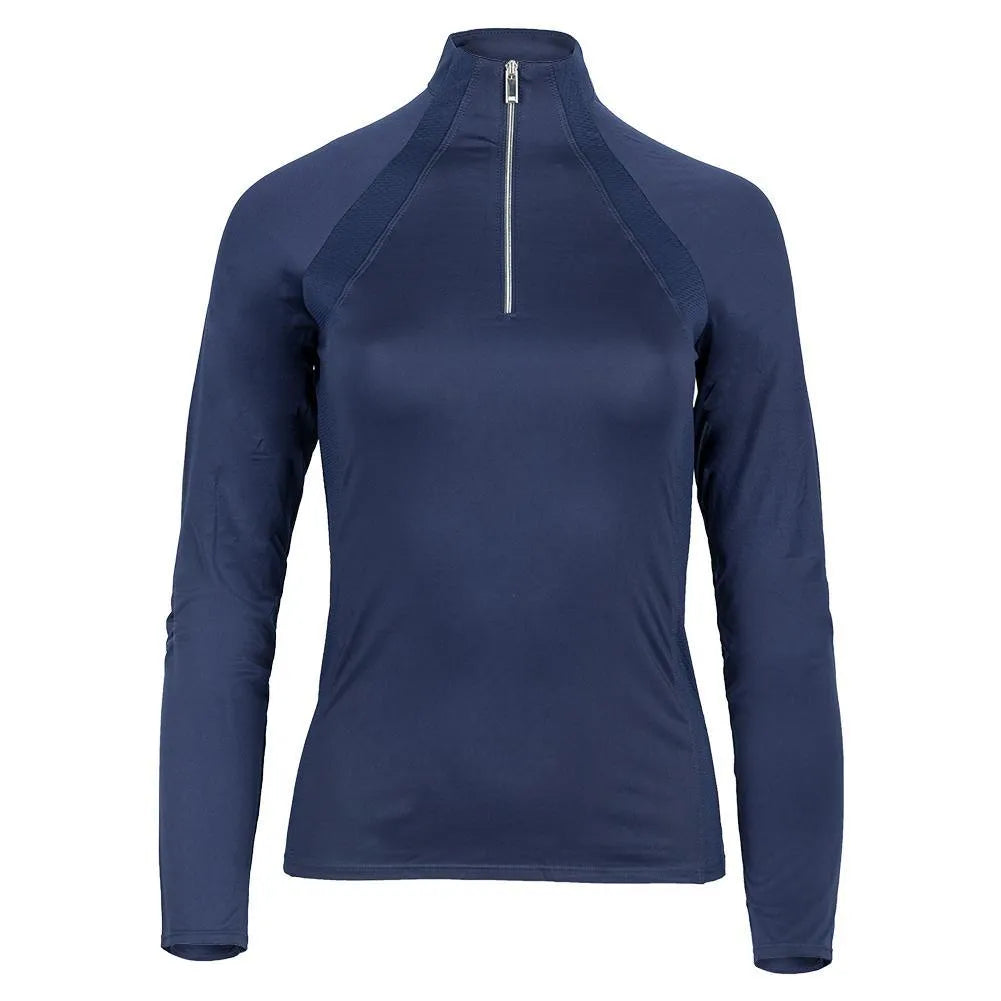 Women's Imelda Long Sleeve 3/4 Zip Tennis Top