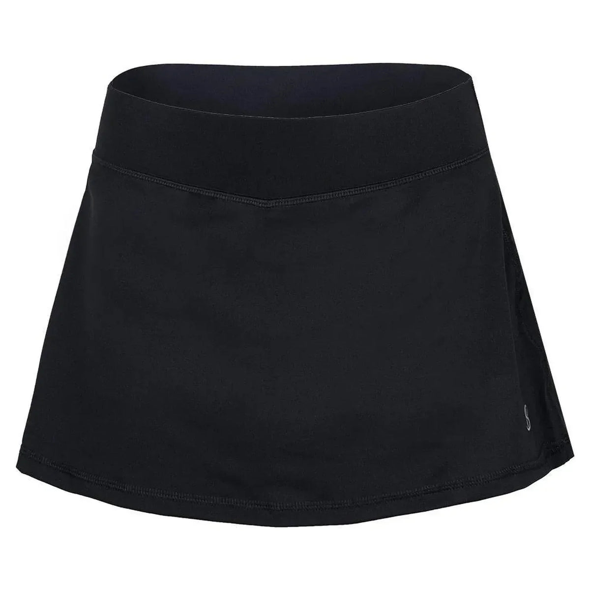 Women's 13 Inch Tennis Skort-Apparel-Sofibella-107018-BLACK-L-Tennis Express