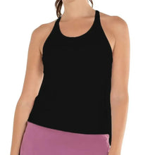 Women's Rib Tennis Tank with Bra Black-Apparel-K-Swiss-107474-DEFAULT-L-Tennis Express