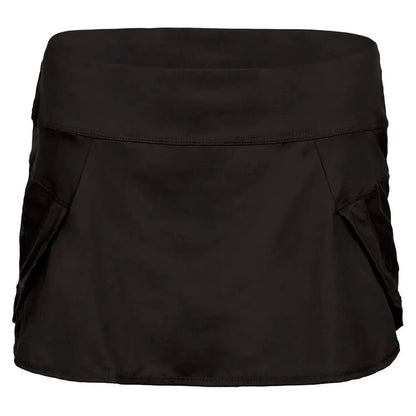 Women's Team Pulse Wave Tennis Skort-Apparel-Lucky In Love-107748-001_BLACK-L-Tennis Express