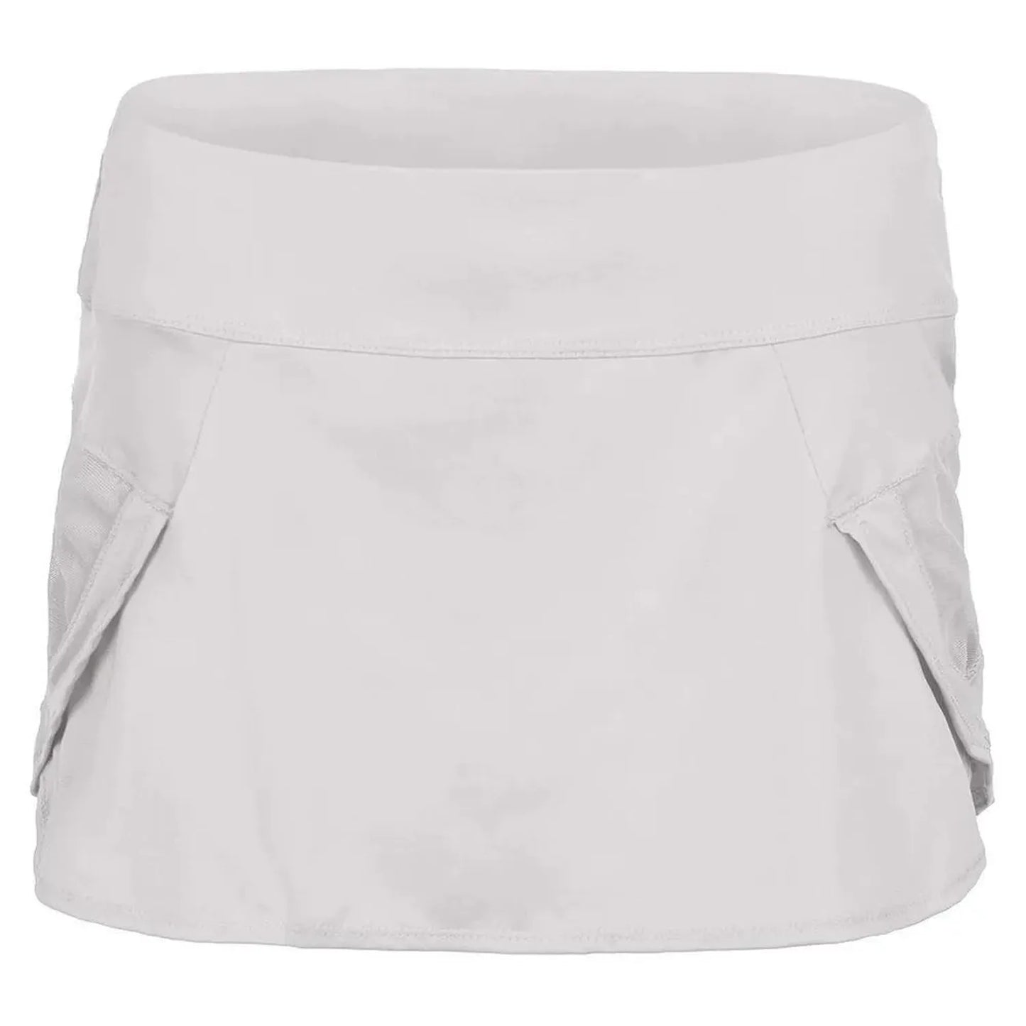 Women's Team Pulse Wave Tennis Skort-Apparel-Lucky In Love-107748-110_WHITE-L-Tennis Express