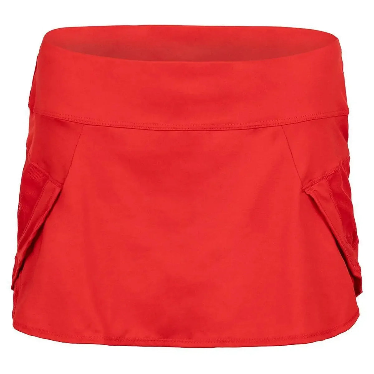 Women's Team Pulse Wave Tennis Skort-Apparel-Lucky In Love-107748-603_RED-L-Tennis Express