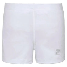 Girls' Essentials Tennis Ball Short White-Apparel-Fila-108465-DEFAULT-L-Tennis Express