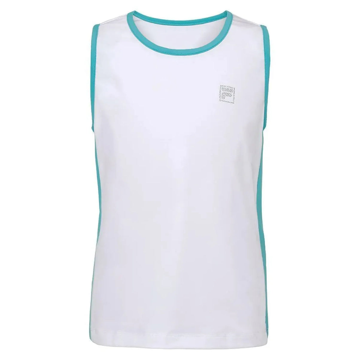 Girls' Essentials Full Coverage Tennis Tank-Apparel-Fila-108468-101_WHITEBL-L-Tennis Express