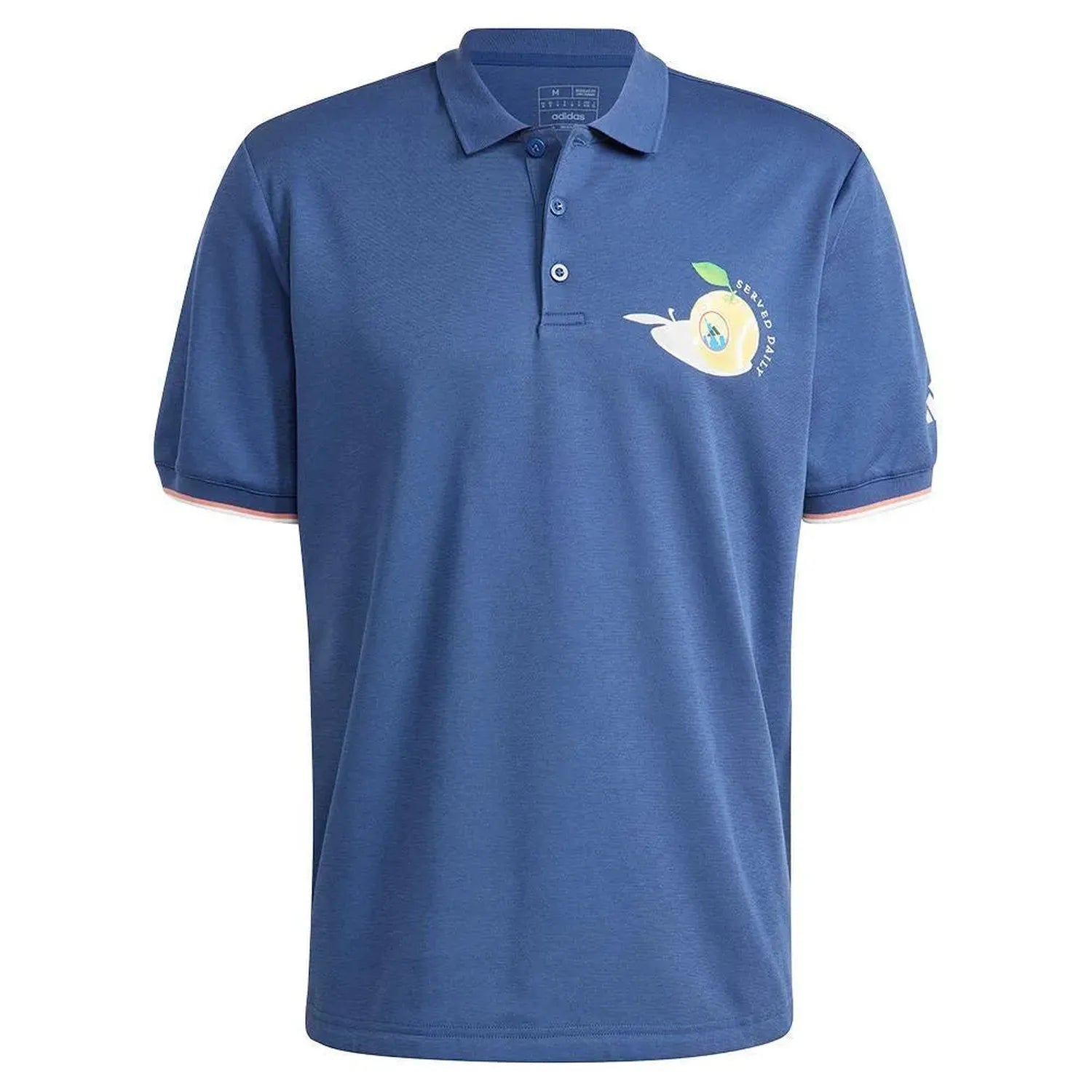 Men's Clubhouse Classic Premium Tennis Top Noble Indigo-Apparel-Adidas-108996-DEFAULT-L-Tennis Express