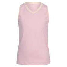 Girl's V-Neck Tennis Tank Pink and Orange-Apparel-Little Miss Tennis-109156-DEFAULT-L-Tennis Express
