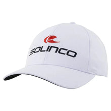 All Court Performance Cap White and Red-Apparel-Solinco-109351-DEFAULT-L-Tennis Express
