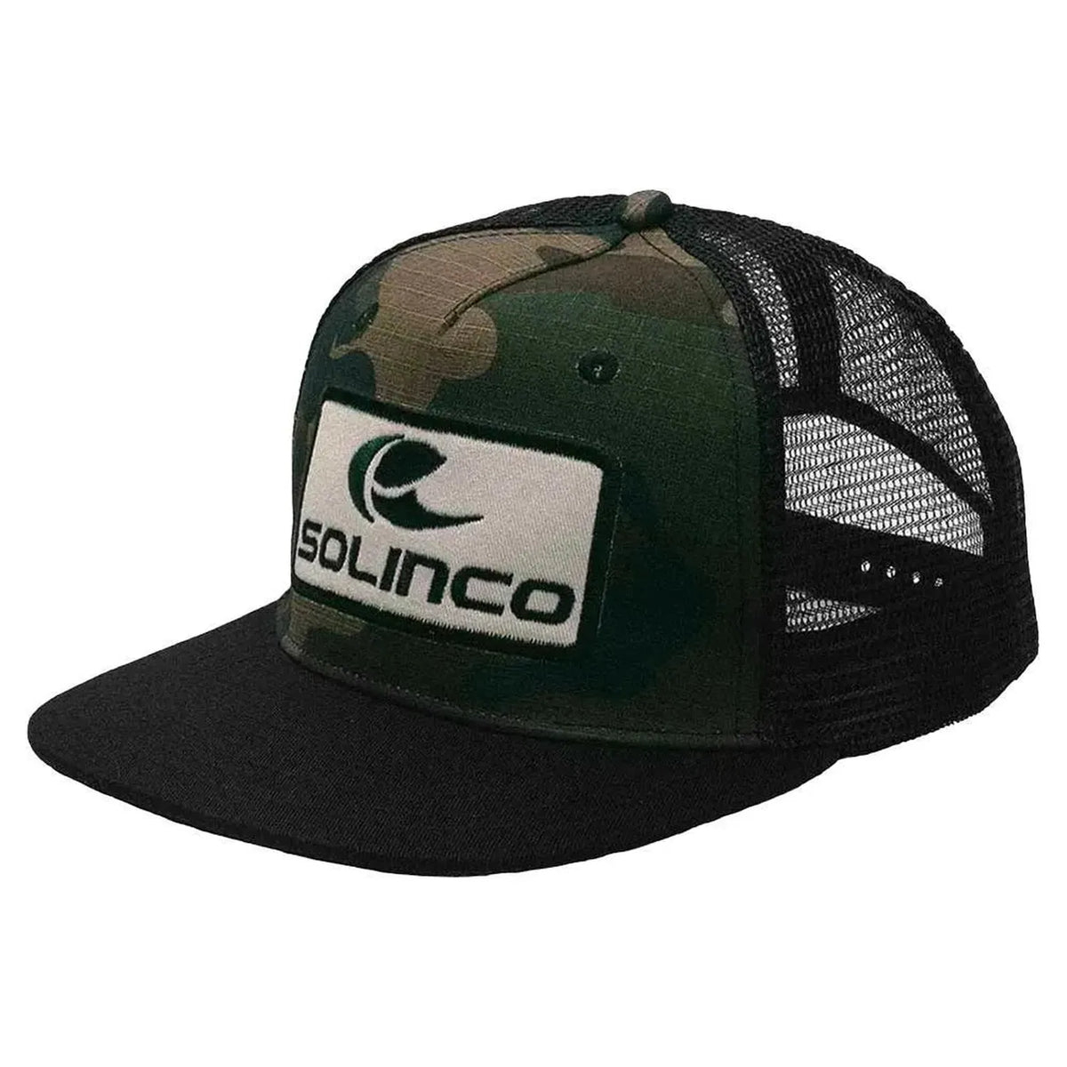 Trucker Cap Snap Back Camo-Apparel-Solinco-109367-DEFAULT-L-Tennis Express