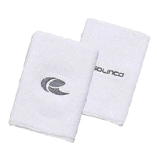 Double-Wide Wrist Band White and Gray-Accessories-Solinco-109372-DEFAULT-L-Tennis Express