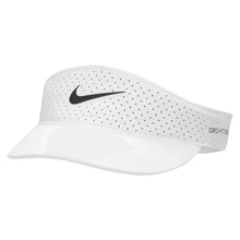Unisex Dri-FIT Advance Ace Tennis Visor-Apparel-Nike-109883-100_WHITE-L-Tennis Express