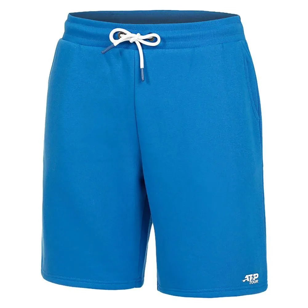 Men's Logo Tennis Short-Apparel-Atp Tour-109986-602_ELECTRIC_BLUE-L-Tennis Express
