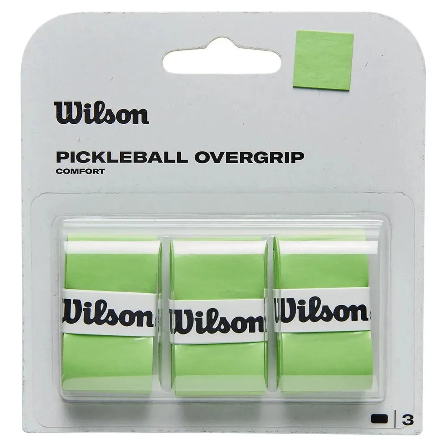 Pickleball Overgrip Green-Accessories-Wilson-110277-DEFAULT-L-Tennis Express