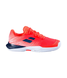 Padel Shoes Babolat Jet Mach 3 Junior Clay Strike Red/ White
