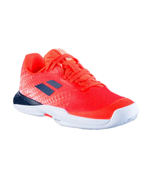 Padel Shoes Babolat Jet Mach 3 Junior Clay Strike Red/ White