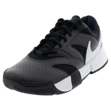 Juniors' Court Lite 4 Tennis Shoes Black and White-Footwear-Nike-110558-DEFAULT-L-Tennis Express