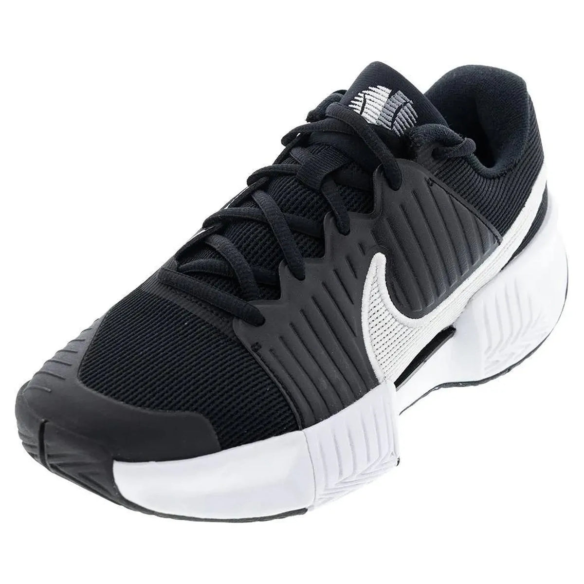 Women's GP Challenge Pro Tennis Shoes Black and White-Footwear-Nike-110561-DEFAULT-L-Tennis Express