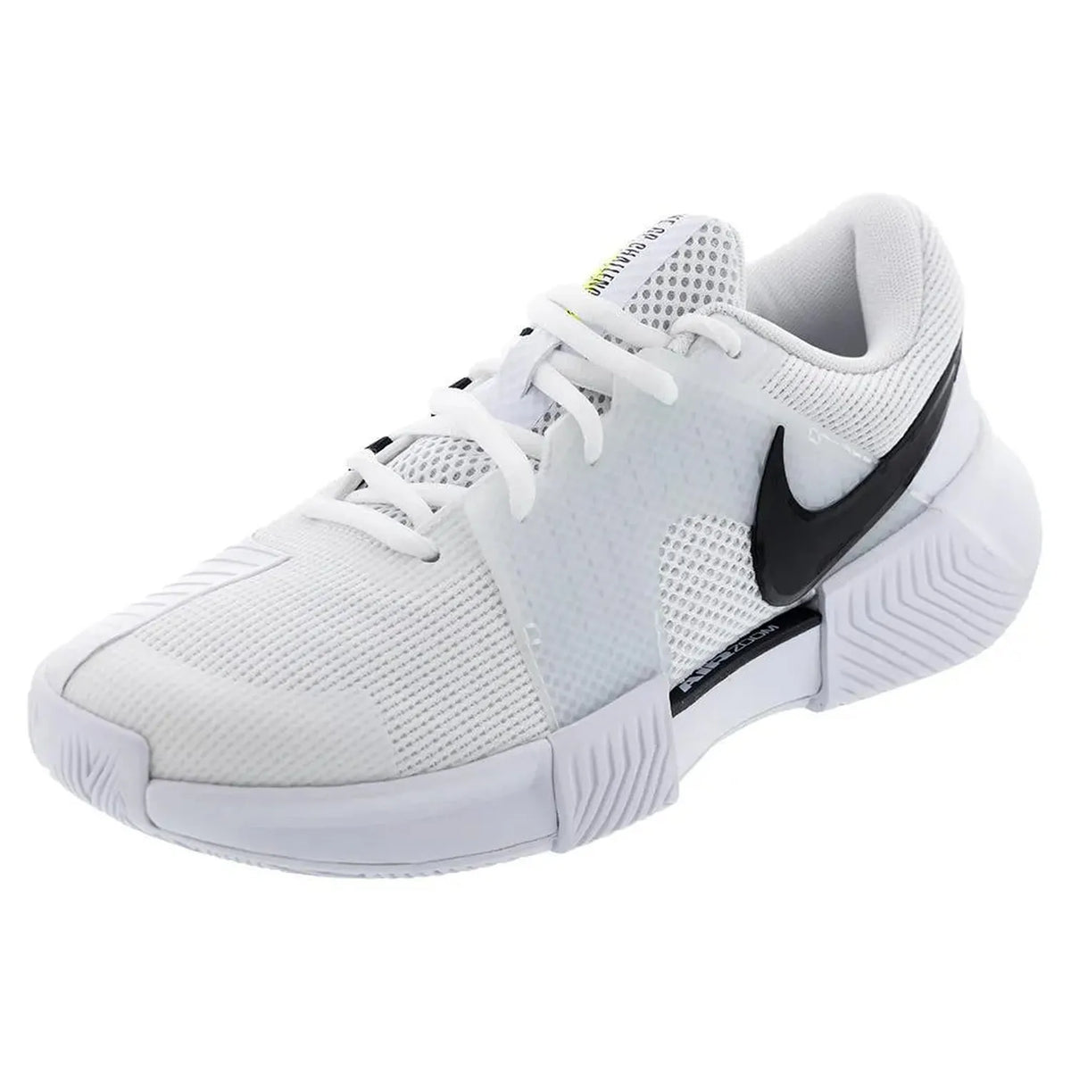 Women's Zoom GP Challenge 1 Tennis Shoes White and Black-Footwear-Nike-110607-DEFAULT-L-Tennis Express