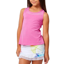 Girl's Racerback Tennis Tank Super Pink-Apparel-Sofibella-110619-DEFAULT-L-Tennis Express