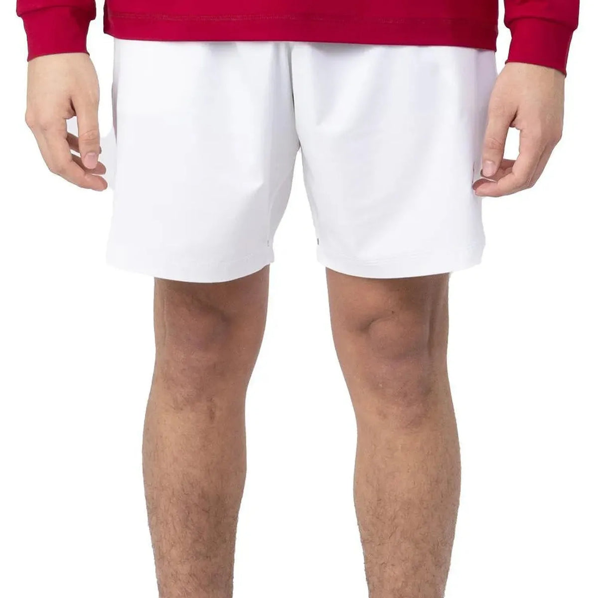 Men's 7 Inch Tennis Short-Apparel-Sofibella-110797-WHITE-L-Tennis Express