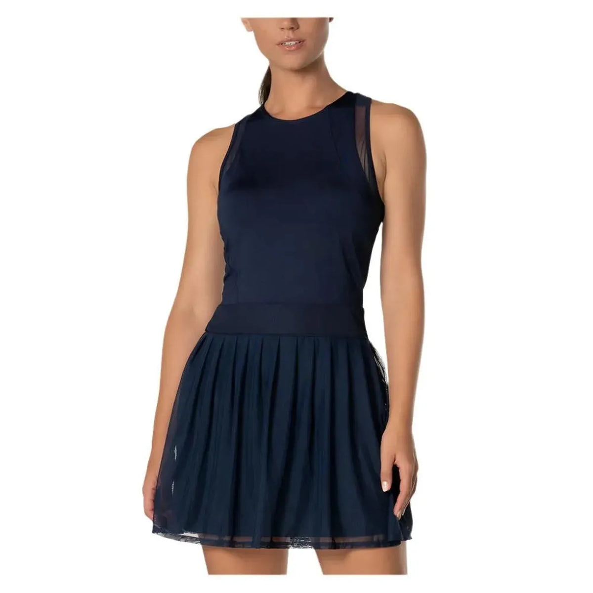 Women's Next Level Tennis Dress-Apparel-Lucky In Love-111346-DEFAULT-L-Tennis Express