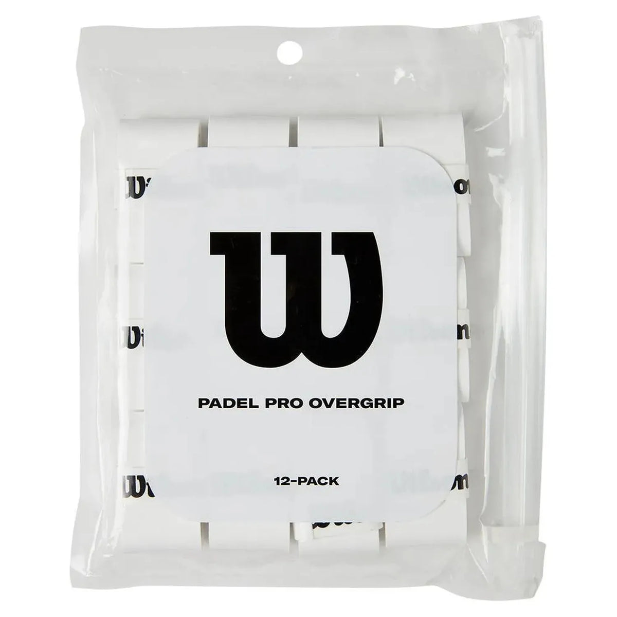 Pro Overgrip Padel 12 Pack White-Accessories-Wilson-111363-DEFAULT-L-Tennis Express