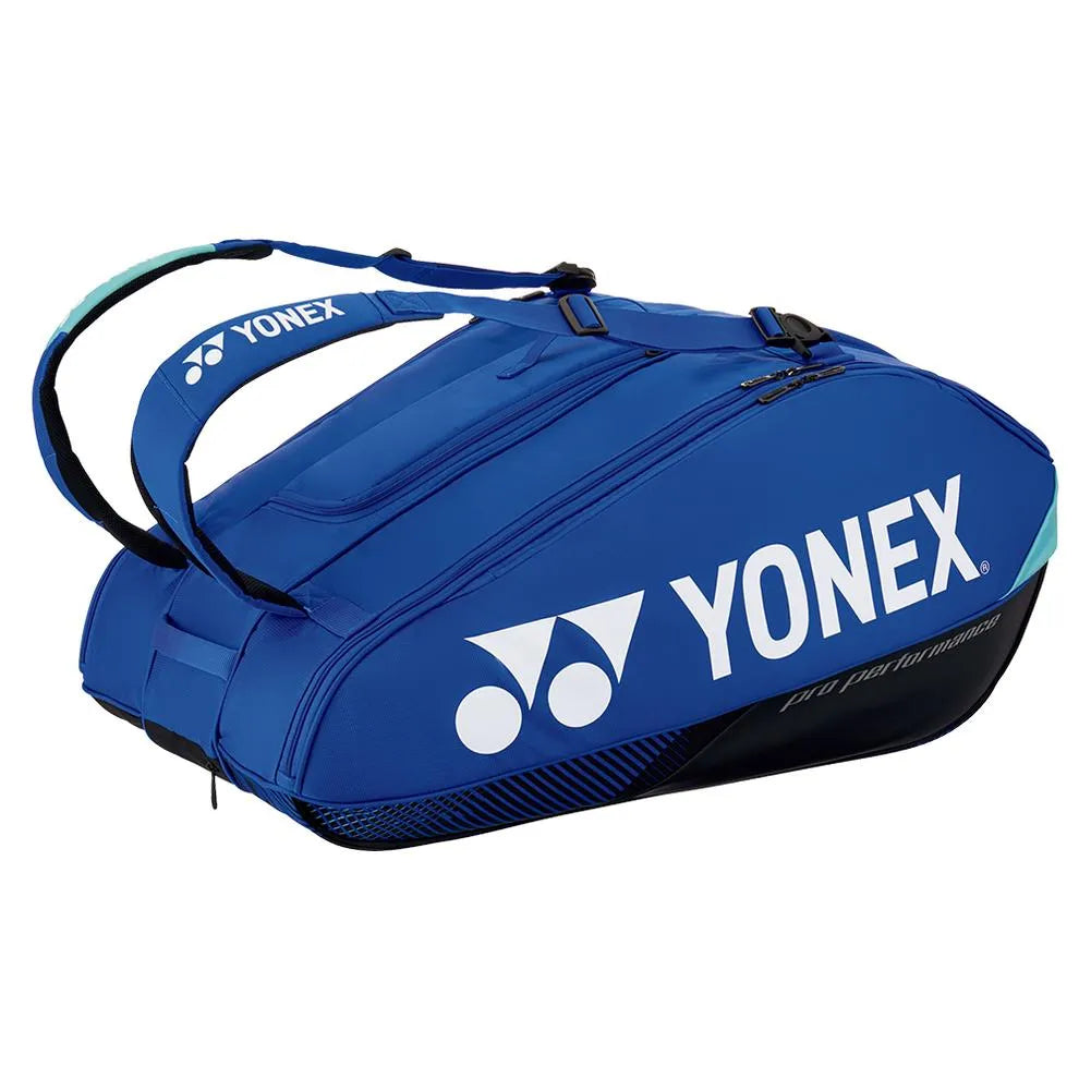 Pro Tennis Racquet Bag 12pk Wide-Bags-Yonex-111507-COBALT_BLUE-L-Tennis Express