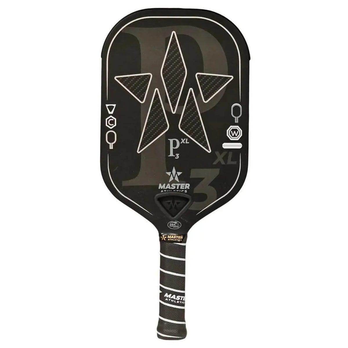 P3XL Pickleball Paddle-Racquets-Master Athletics-111555-DEFAULT-L-Tennis Express