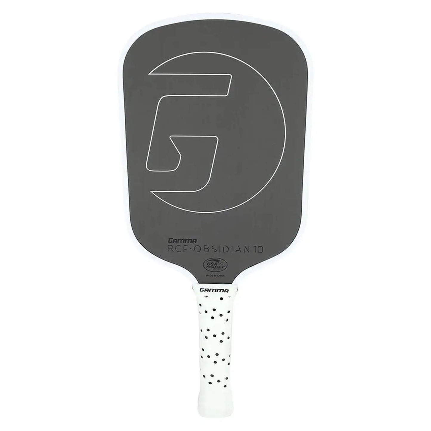 RCF Obsidian 10 Pickleball Paddle White-Racquets-Gamma-111674-DEFAULT-L-Tennis Express
