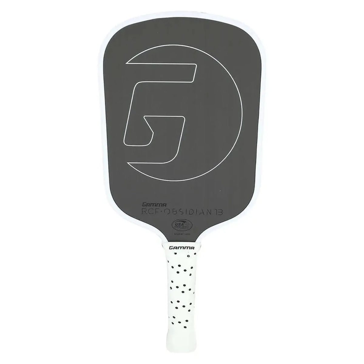 RCF Obsidian 13 Pickleball Paddle White-Racquets-Gamma-111677-DEFAULT-L-Tennis Express