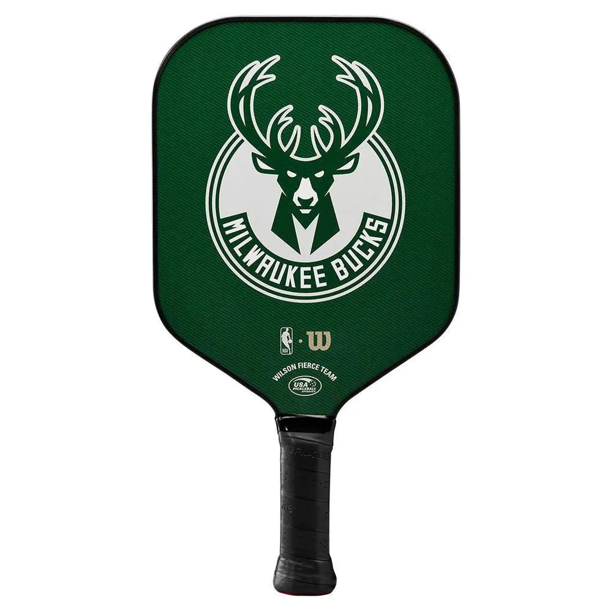 Fierce Team Milwaukee Bucks Pickleball Paddle-Racquets-Wilson-111691-DEFAULT-L-Tennis Express